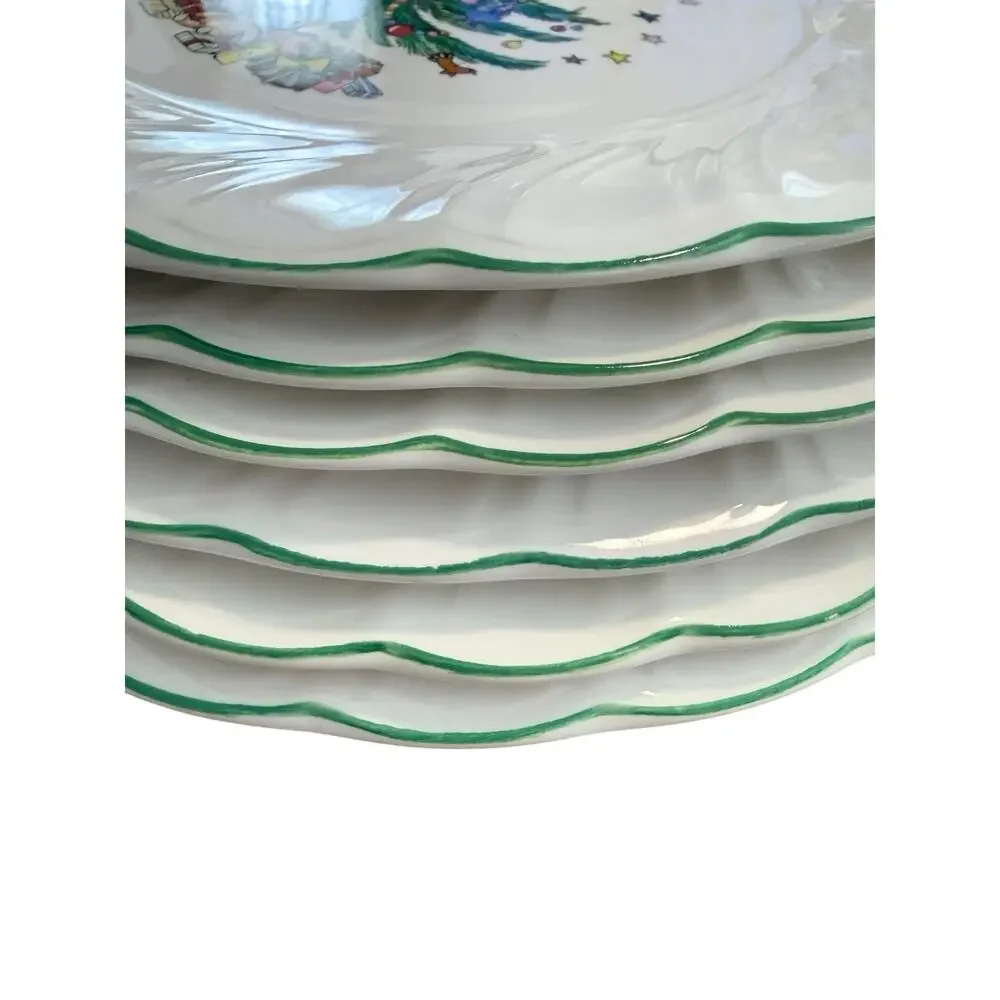 Nikko Happy Holidays Dinner Plates 10.5
